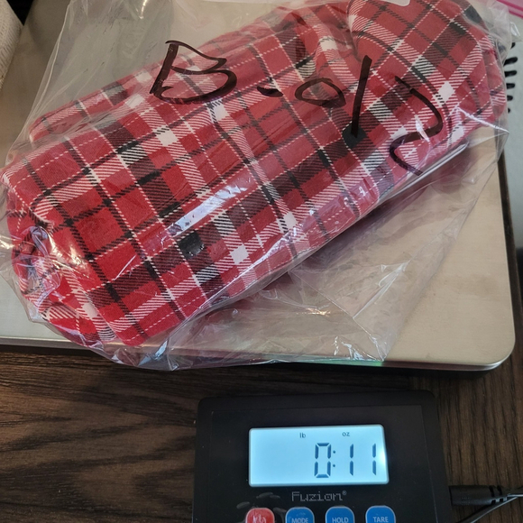 Intro. Love the Fit Women's Leggings Tummy Control, XL Red/White Christmas - Picture 8 of 8